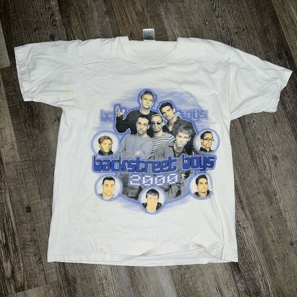 2000 backstreet boys tour band tee - Picture 1 of 2